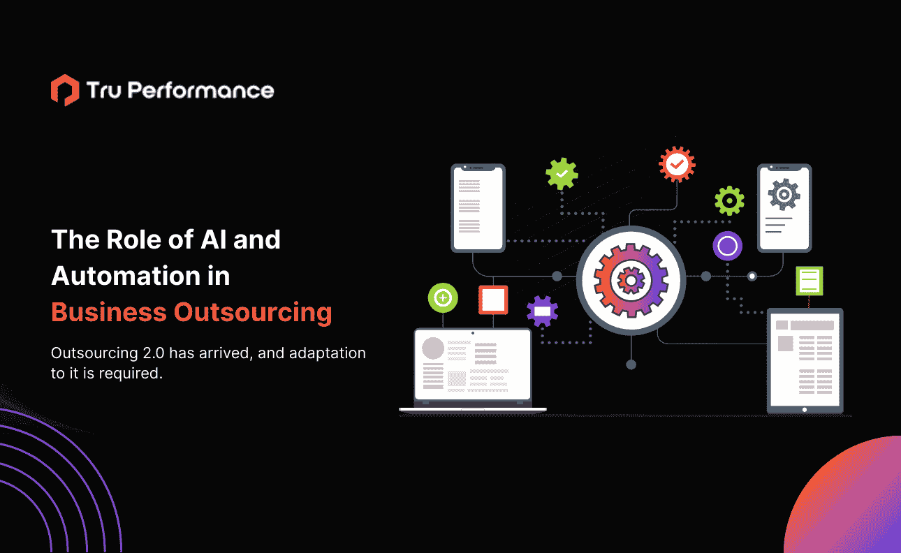 blog hero banner highlighting the title The Role of AI and Automation in Business Outsourcing